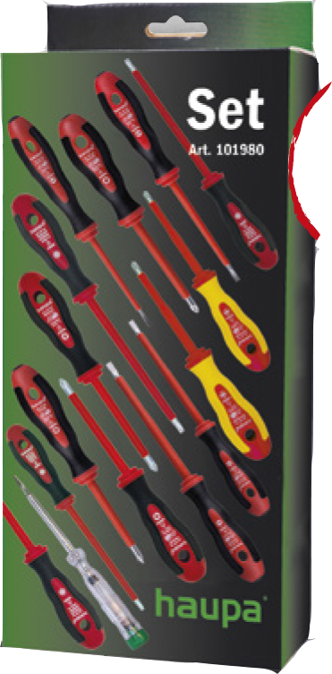 HAUPA 101980 Set de destornilladores Plus VDE